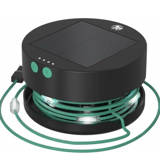 Hakol Luci Solar String Lights + Phone Charger